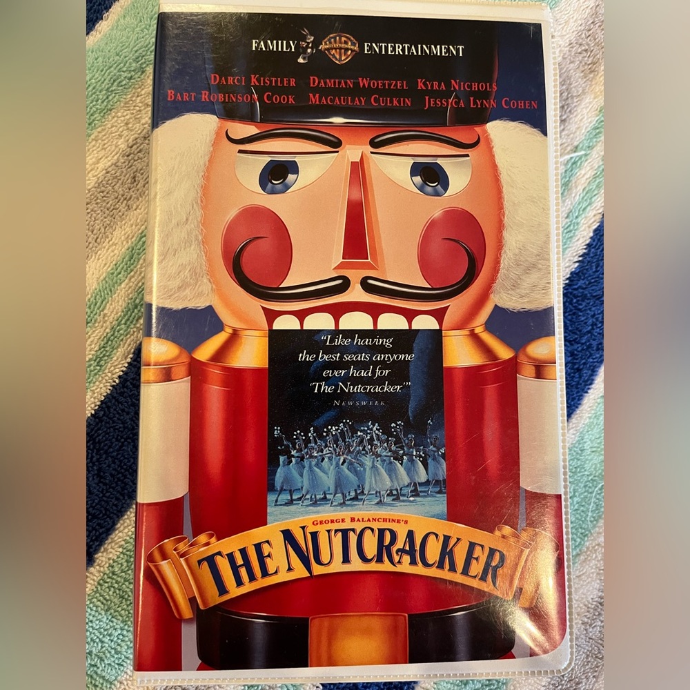 1993 The Nutcracker VHS Macaulay Culkin